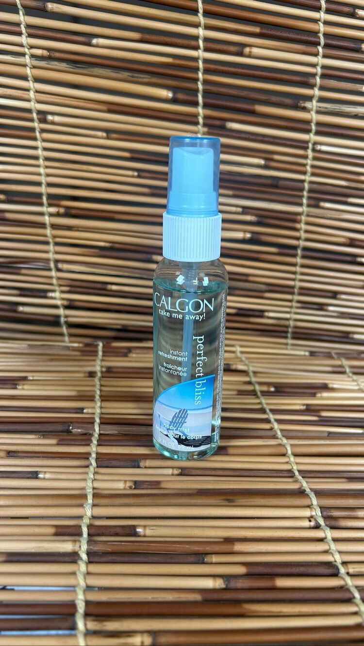 Vintage CALGON Take Me Away Ahh Spa Perfect Bliss Body Mist Spray 2 Oz NOS